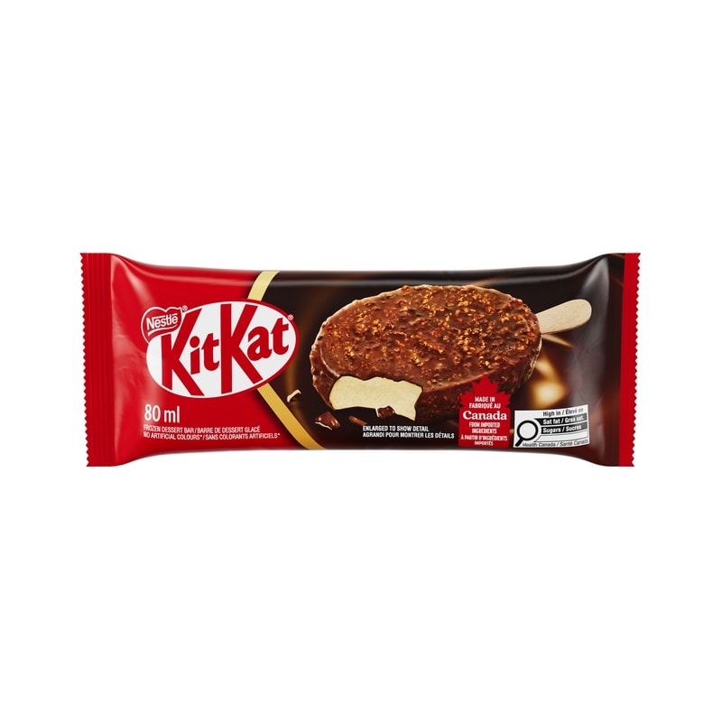 Nestlé Kitkat Bars, Frozen Dessert, Crafted In Canada, Single