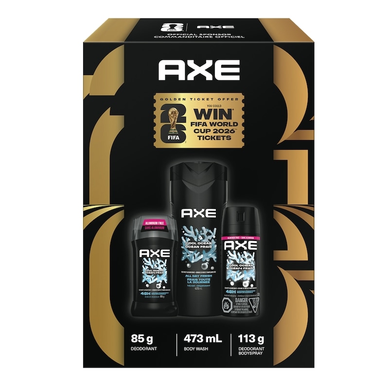 FIFA 100周年記念セット Axe FIFA World Cup 2026™ Golden Ticket Gift Pack - 3 ea | Zehrs