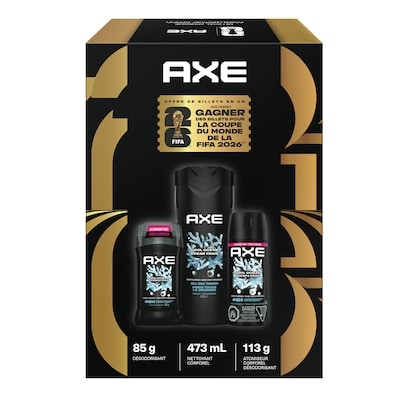 Axe Ensemble-cadeau Billet Doré Coupe du Monde de la FIFA 2026 3 ea, 6,67 $/1ch