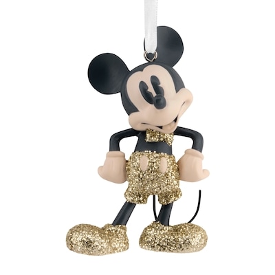 Hallmark Ornament, Resin Figural Repaint Mickey 100th 1 ea, $13.00/1ea