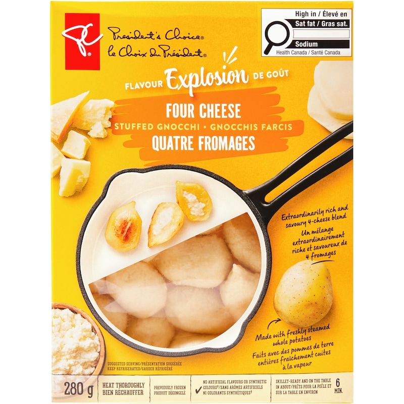 Flavour Explosion Four Cheese Stuffed Gnocchi