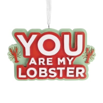 Hallmark Ornement Resin Bas Relief You are my Lobster 1 ea, 13,00 $/1ch
