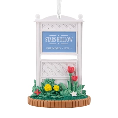 Hallmark Ornament, Resin Figural Stars Hallow Sign 1 ea, $13.00/1ea