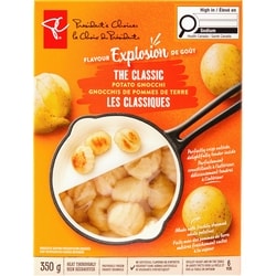 President's Choice Flavour Explosion The Classic Potato Gnocchi 350 g, $1.43/100g