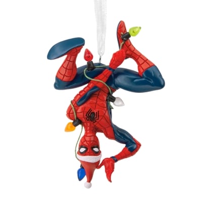 Hallmark Ornement Resin Figural Seasonal Spiderman 1 ea, 13,00 $/1ch