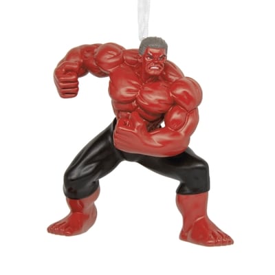 Hallmark Ornement Resin Figural Red Hulk 1 ea, 13,00 $/1ch