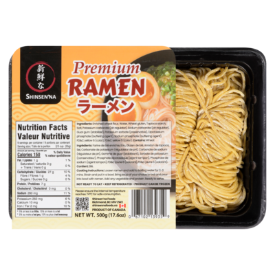 Shinsenna Premium Ramen 500 g, $1.20/100g