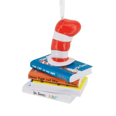 Hallmark Ornament, TPR Figural Dr. Seuss Books 1 ea, $13.00/1ea