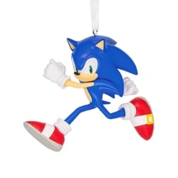 Hallmark Ornament, TPR Figural Sonic 1 ea, $13.00/1ea