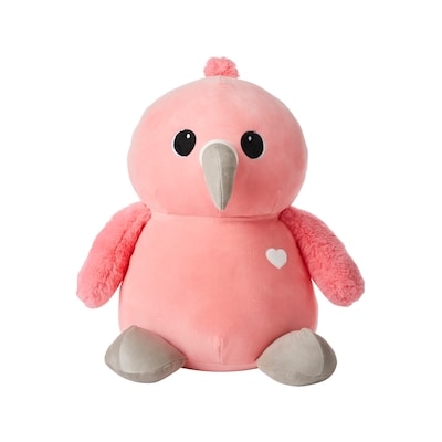 null Peluche Soft Chubby – flamant rose 1 ea, 29,00 $/1ch