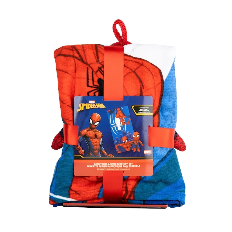 Spider-Man - Bath Buddy and Towel Set