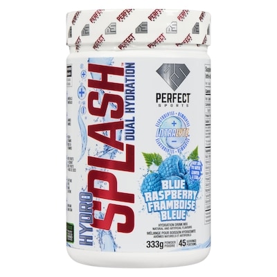 Mélange pour boisson hydratante poudre framboise bleue