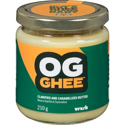 OG GHEE Beurre clarifié et caramélisé 210 g, 9,04 $/100g