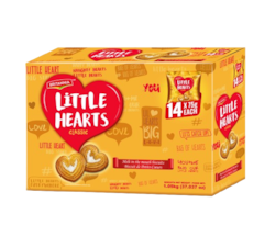 Britannia Little Hearts 1.05 kg, $1.52/100g