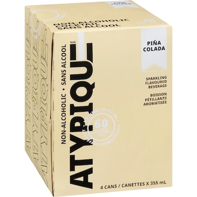 Boisson pétillante aromatisée piña colada