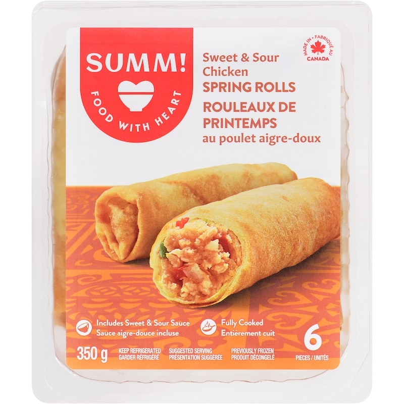 Spring Rolls, Sweet & Sour Chicken