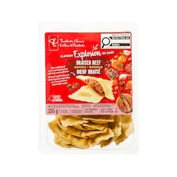 President's Choice Braised Beef Ravioli 255 g, $1.96/100g