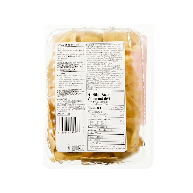 Braised Beef Ravioli