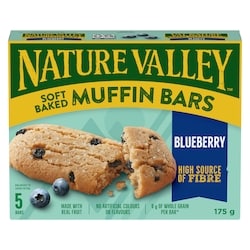 Soft Baked Muffin Bars Blueberry