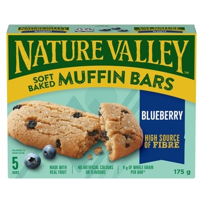 Nature Valley Soft Baked Muffin Bars Blueberry 175 g, $2.29/100g