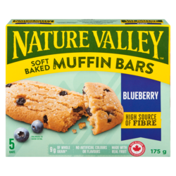 Nature Valley Soft Baked Muffin Bars Blueberry 175 g, $2.29/100g