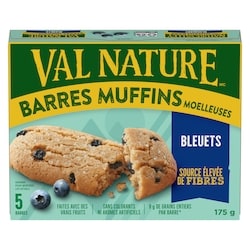 Nature Valley Barres muffins moelleuses bleuets 175 g, 3,42 $/100g