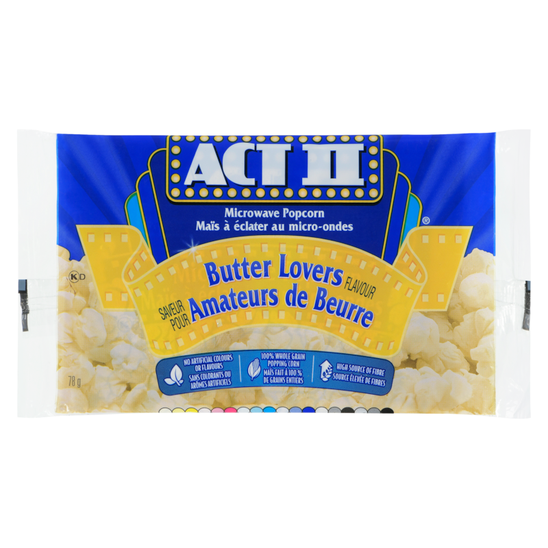 Microwave Popcorn Butter Lovers
