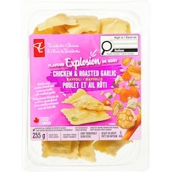 le Choix du Président Raviolis poulet et ail rôti 255 g, 1,96 $/100g