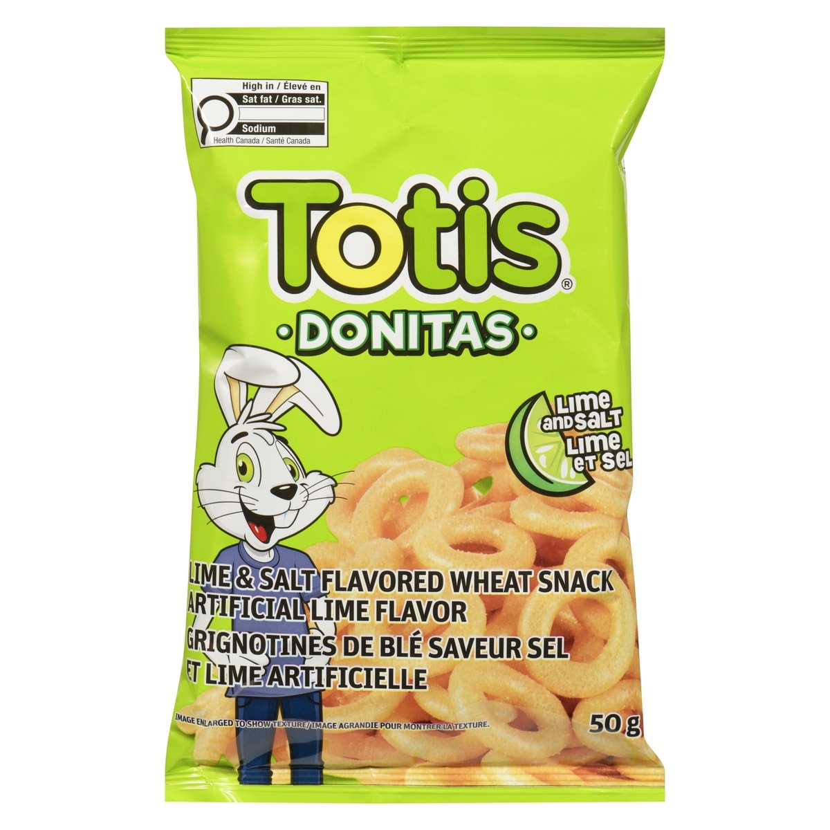La Costena Lime & Salt Flavored Wheat Snack Artificial Lime Flavor 50 g, $5.58/100g