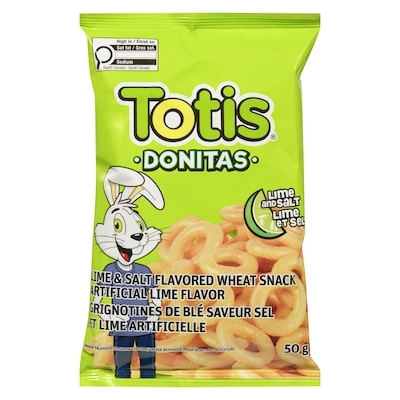 La Costena Lime & Salt Flavored Wheat Snack Artificial Lime Flavor 50 g, $4.58/100g