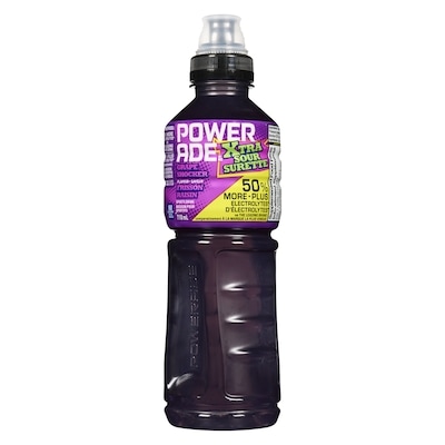 Powerade Sports Drink Grape Shocker Flavour 710 ml, $0.24/100ml