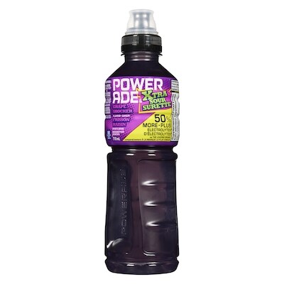 Powerade Boisson pour sportifs saveur frisson raisin 710 ml, 0,24 $/100ml