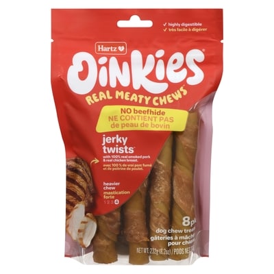 Hartz Dog Chew Treats Jerky Twists Heavier Chew 232 g, $5.17/100g