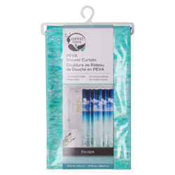 NYX Professional Makeup Doublure de rideau de douche en PEVA, Escape 1 ea, 7,50 $/1ch