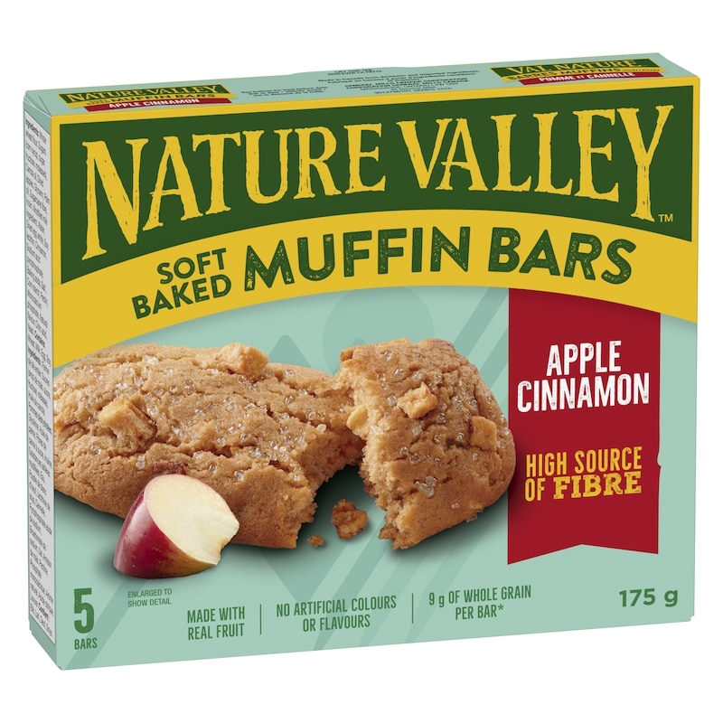 Soft Baked Muffin Bars Apple Cinnamon