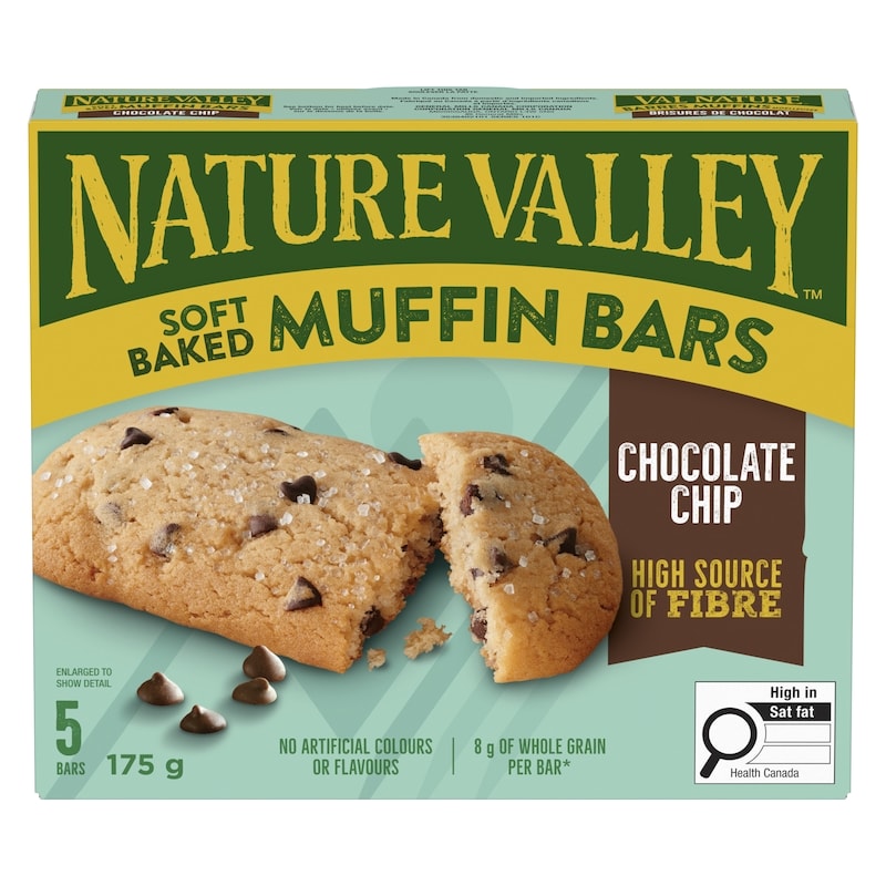 Soft Baked Muffin Bars Chocolate Chip