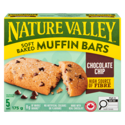 Nature Valley Soft Baked Muffin Bars Chocolate Chip 175 g, $3.14/100g
