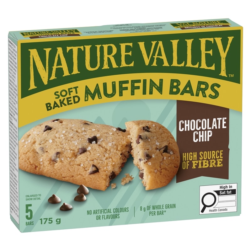 Soft Baked Muffin Bars Chocolate Chip