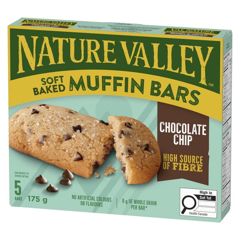 Soft Baked Muffin Bars Chocolate Chip