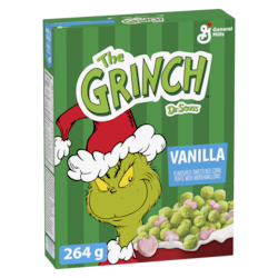 General Mills Cereal Vanilla Flavoured Sweetened Corn Puffs With Marshmallows 264 g, $1.70/100g