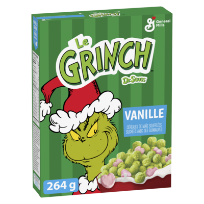 General Mills Céréales vanille céréales de maïs soufflées sucrées avec des guimauves 264 g, 2,95 $/100g