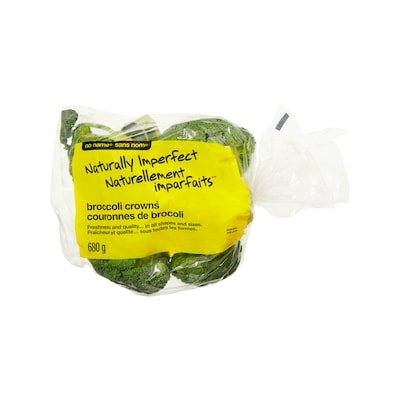 No Name Naturally Imperfect Broccoli Crowns  680 g, $0.81/100g