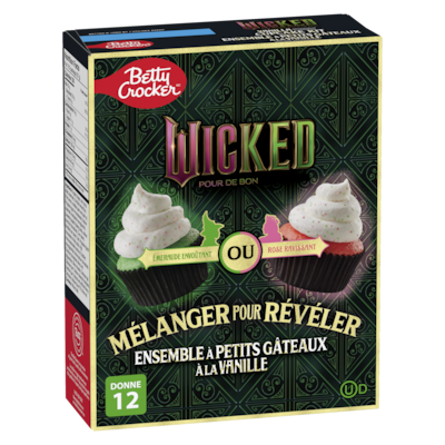 Betty Crocker Ensemble à petits gâteaux à la vanille saveurs artificielles 323 g, 1,86 $/100g
