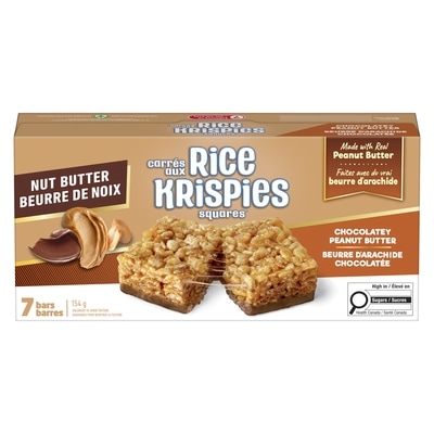 Kelloggs Rice Krispies Bars Chocolatey Peanut Butter 154 g, $2.46/100g