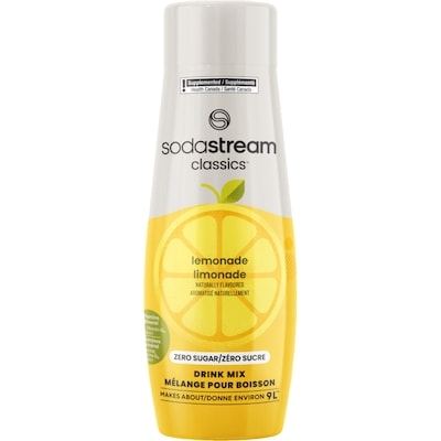 sodastream Mélange pour boisson Classics Limonade Zéro sucre 440 ml, 1,82 $/100ml