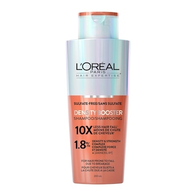 L’Oréal Shampooins density booster sans sulfate 200 ml, 5,25 $/100ml