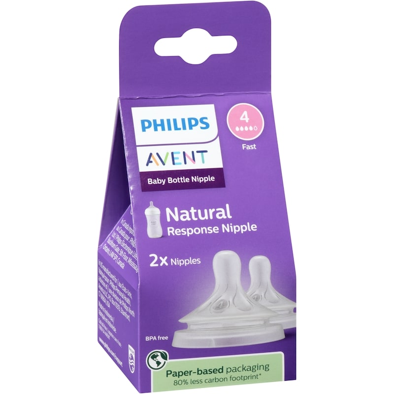 Baby Bottle Nipple Natural Response Nipple 4 Fast