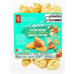 le Choix du Président Tortellonis saucisse italienne Explosion de goût 255 g, 1,96 $/100g