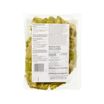 Ricotta and Spinach Ravioli