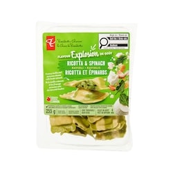le Choix du Président Ravioli ricotta et épinards 255 g, 1,96 $/100g